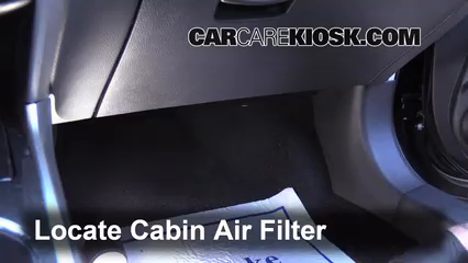 2014 Nissan Altima S 2.5L 4 Cyl. Filtre à air (intérieur) Contrôle